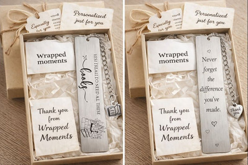 Bookmark Thank You Gift - Thoughtfully Packaged