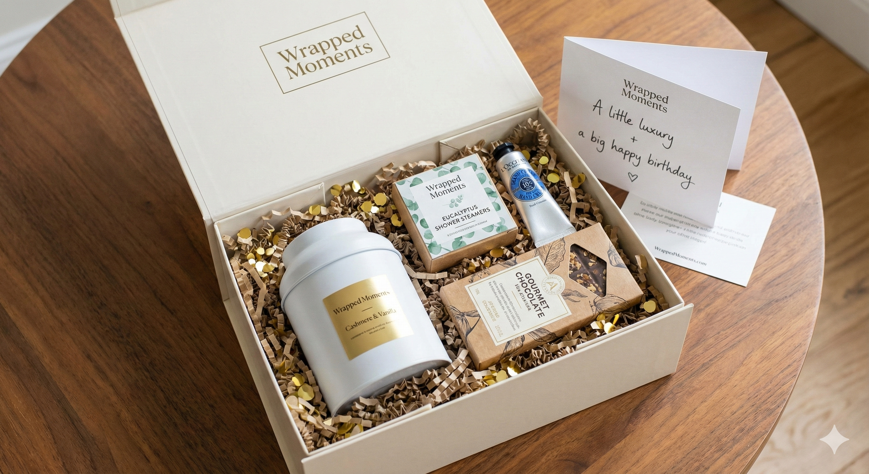 A little luxury + a big happy birthday.