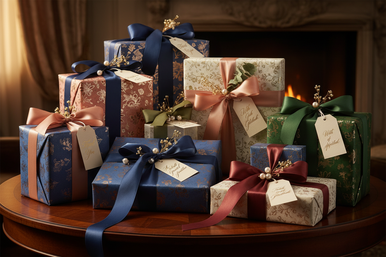 don't show the measuring spoon just packaging of gift 